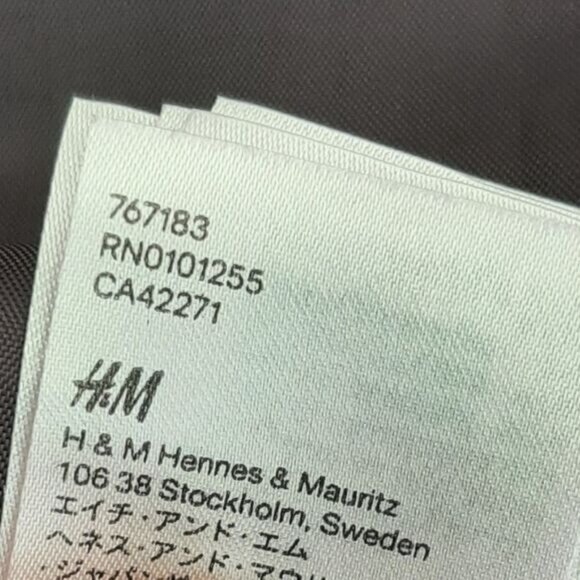 H&M | Wide Belt Defined Waist Sheath Dress Knee Length Purple Sz 4 Flawed - Picture 13 of 13